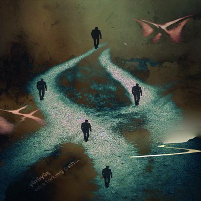 Hiking 2 - a Digital Graphics and Cartoon Artowrk by Cagri Baris Kasap